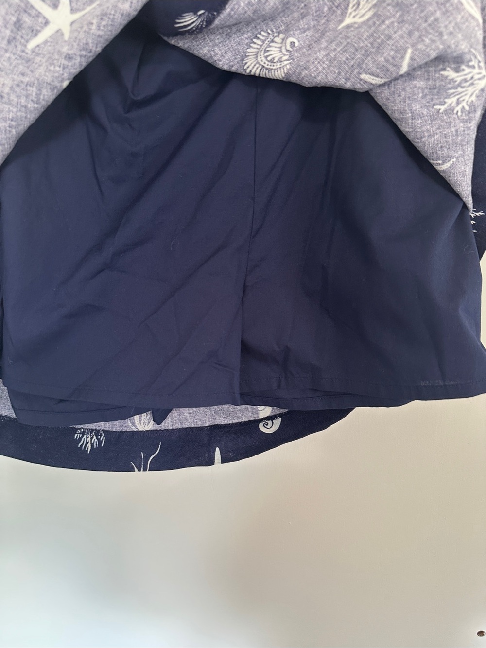a new day Navy Skort with white nautical details Size 8 NWT - Picture 4 of 7